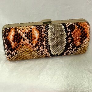 Gorgeous Faux Snakeskin Clutch, Charming Charlies